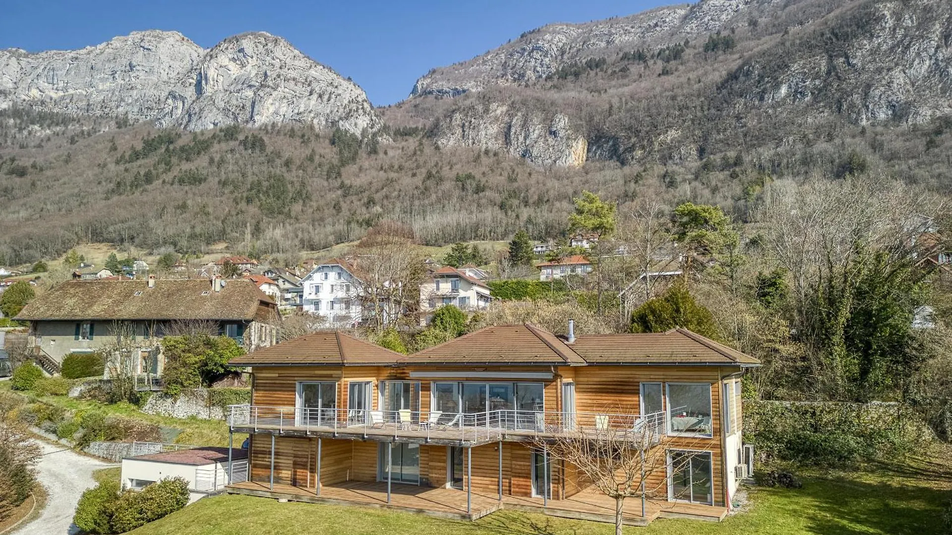 Wooden Villa 4 Veyrier-du-Lac 0*,